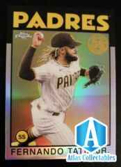 2021 Topps Chrome Fernando Tatis Jr 1986 Retro 35th Anniversary #86BC-20